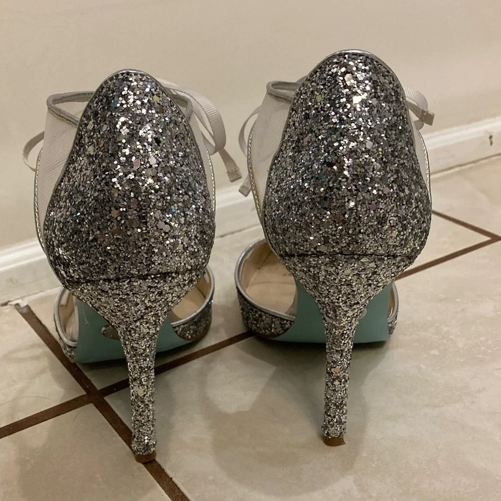 Betsey Johnson Sparkly Heels